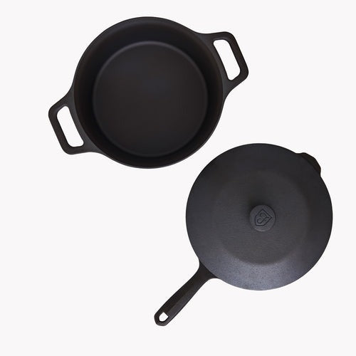 4-Piece Cast Iron Cookware Set