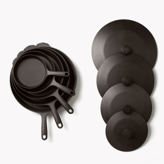 9-Piece Cast Iron Cookware Set